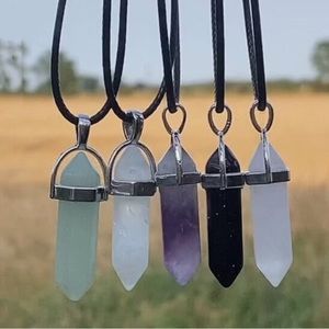 BlueRica Crystal Quartz Pendant necklace